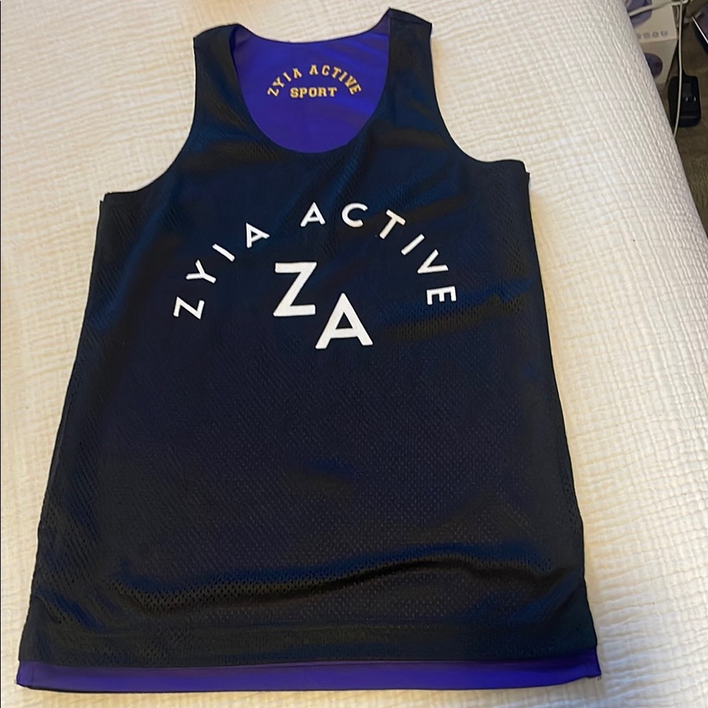 Active USA Black Swim Tank Top